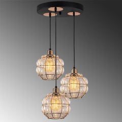 Aydinlatmadunyam Sarkit Copper Safderun-401-3