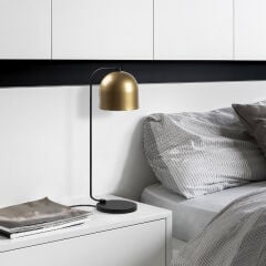 Aydinlatmadunyam Masa Lambasi GoldBlack Epika-12246