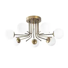 Aydinlatmadunyam Plafonyer GoldWhite Daisy-146-7