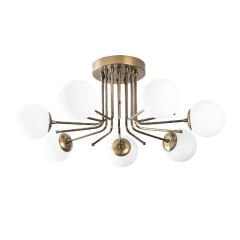 Aydinlatmadunyam Plafonyer GoldWhite Daisy-146-7