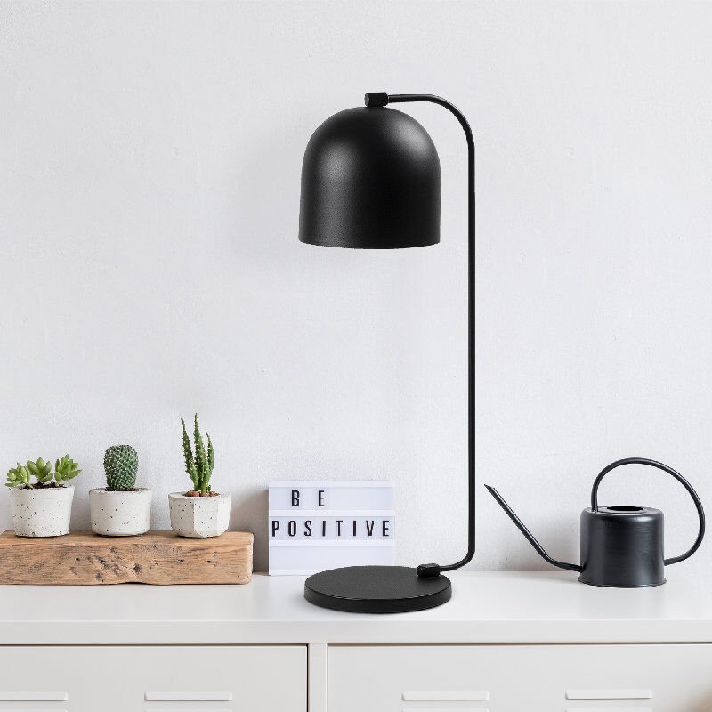 Aydinlatmadunyam Masa Lambasi Black Epika-12247