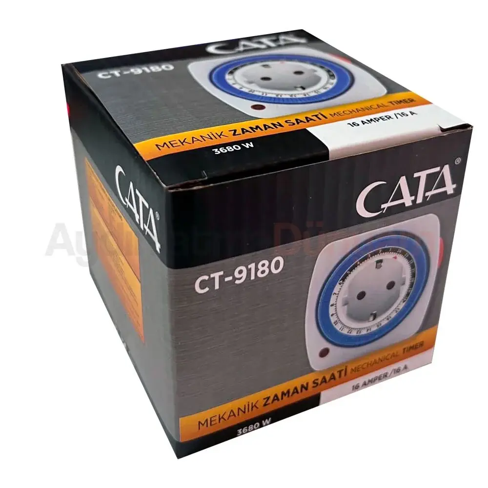 CATA CT 9180 3680 W Mekanik Zaman Saati