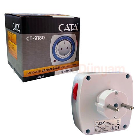 CATA CT 9180 3680 W Mekanik Zaman Saati