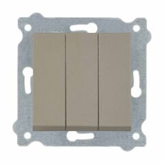 Exen Titanyum Modül+Kapak  Üçlü Anahtar