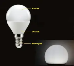 Cata 6W E14 Duy Led Ampul CT-4233 Beyaz Işık