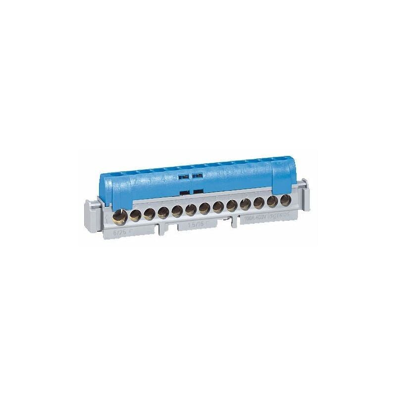 Legrand  Pano tipi İzoleli raya mon.notr klemen 176mm kap.1x6 ila 25mm2 ve 21x1.5 ila16mm2 LEG-004846
