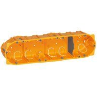 Legrand  Batibox alçıpan Buat Dörtlü - 8/10 modül - Derinlik:50mm LEG-080054