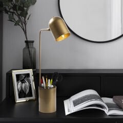 Aydinlatmadunyam Masa Lambasi Gold Pot-11490