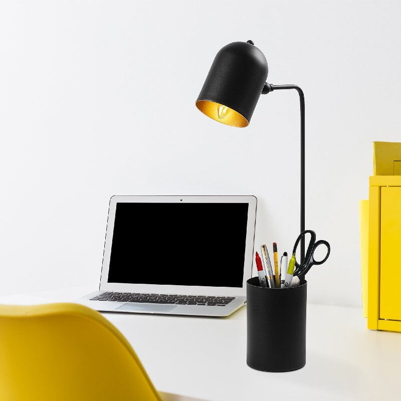 Aydinlatmadunyam Masa Lambasi BlackGold Pot-11491