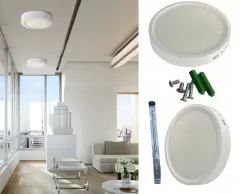 Cata 18w Sıva Üstü Yuvarlak Led Panel CT-5233 Günışığı