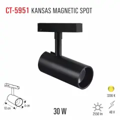 CATA CT-5951 30W Atlanta  Magnetic Spot Günisigi
