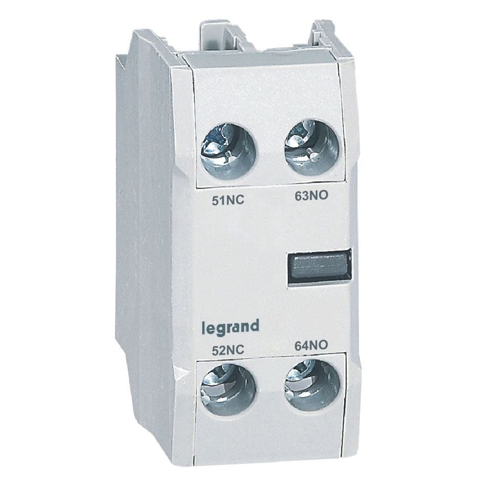 Legrand  CTX³ kontaktörlere eklenebilir öne montaj yardımcı kontak 1NA+1NK LEG-416850