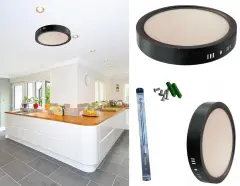 Cata Sıva Üstü Led Panel Yuvarlak 18w CT-5235S Günışığı