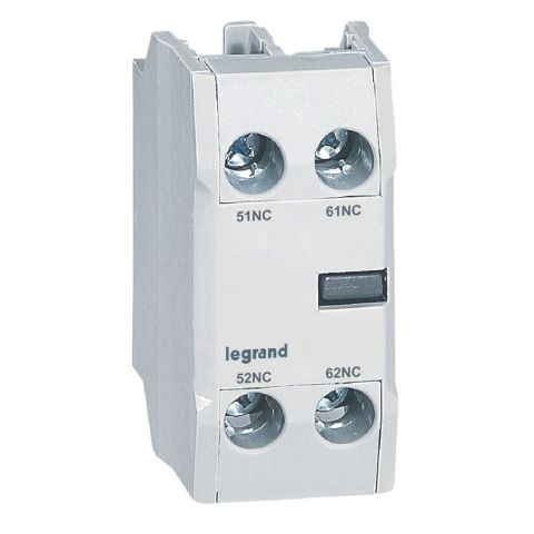 Legrand  CTX³ kontaktörlere eklenebilir öne montaj yardımcı kontak 2NK LEG-416852
