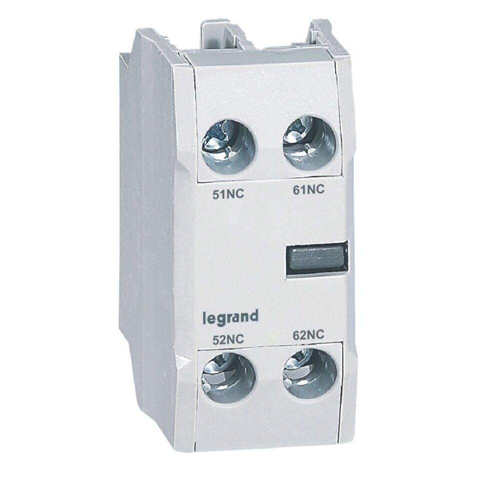 Legrand  CTX³ kontaktörlere eklenebilir öne montaj yardımcı kontak 2NK LEG-416852