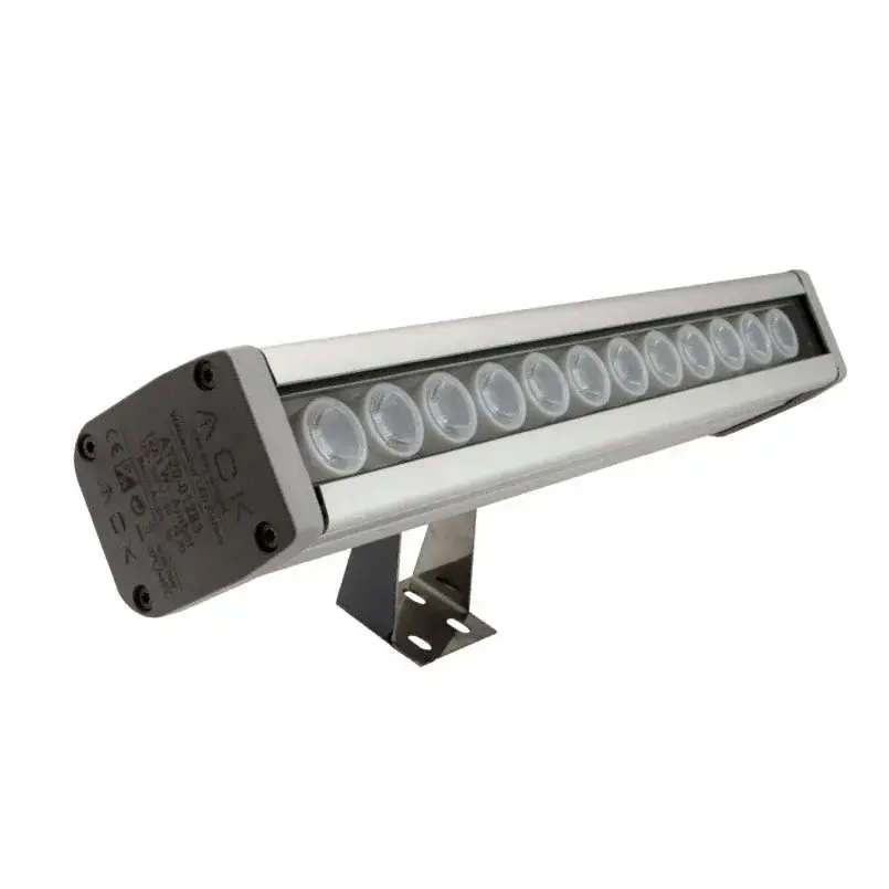 ACK 12X1W Amber Ip65 36Cm Led Wallwasher AT20-01283