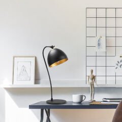 Aydinlatmadunyam Masa Lambasi BlackGold Acuka-12295