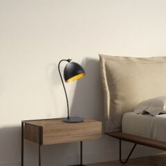 Aydinlatmadunyam Masa Lambasi BlackGold Acuka-12295