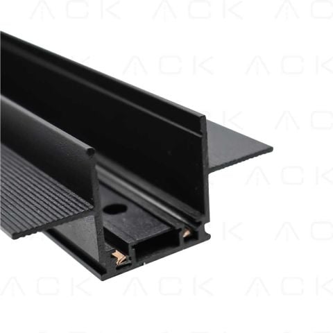 ACK Slım Magnet Ray Sıvaaltı Siyah 3 Mt AD45-90003