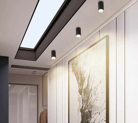 Cata Efes Sıva Üstü Armatürü Günışığı Renk Ledli CT-5422