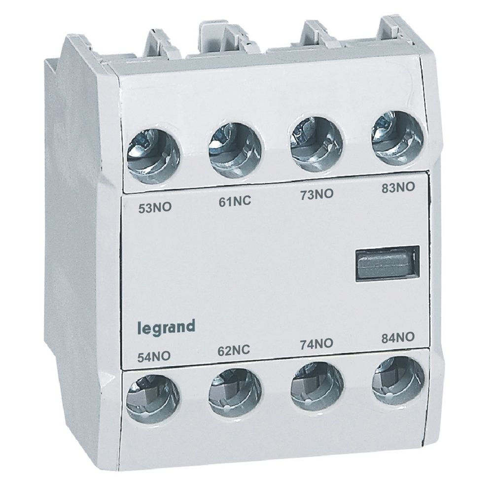 Legrand  CTX³ kontaktörlere eklenebilir öne montaj yardımcı kontak 3NA+1NK LEG-416854
