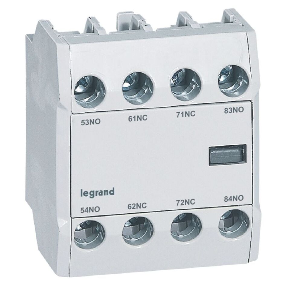 Legrand  CTX³ kontaktörlere eklenebilir öne montaj yardımcı kontak 2NA+2NK LEG-416855