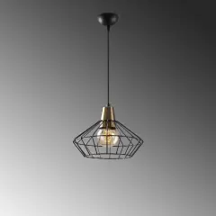 Aydinlatmadunyam Sarkit Black Wire-Nus-2281