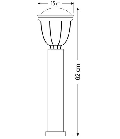 Cata Torino Set Üstü Abs Bahçe Armatürü CT-7020