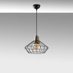 Aydinlatmadunyam Sarkit Black Wire-Nus-2281