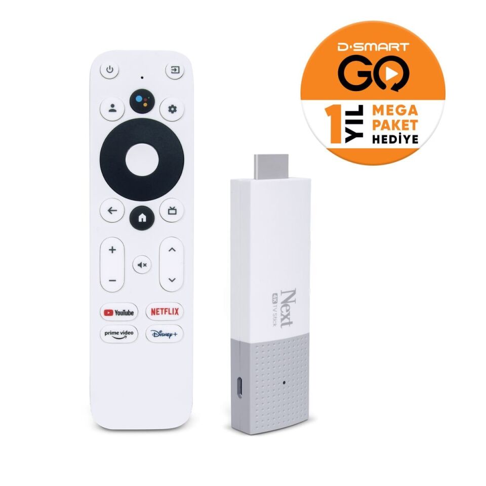Next-NextStar Next 4K Tv Stıck Androıd Dongle