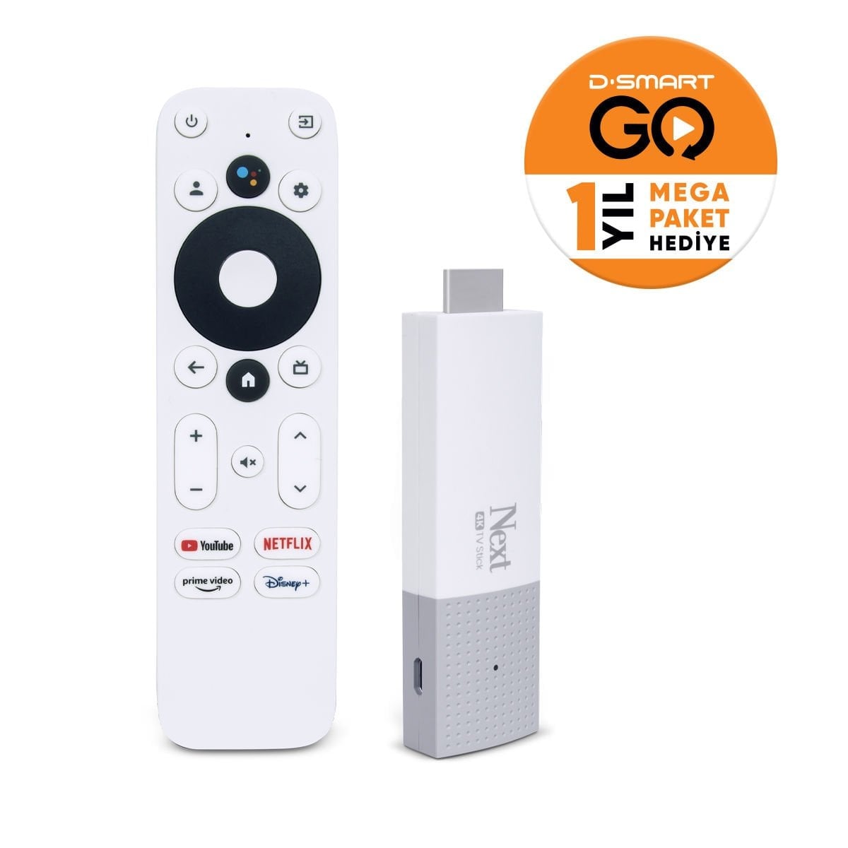 Next-NextStar Next 4K Tv Stıck Androıd Dongle