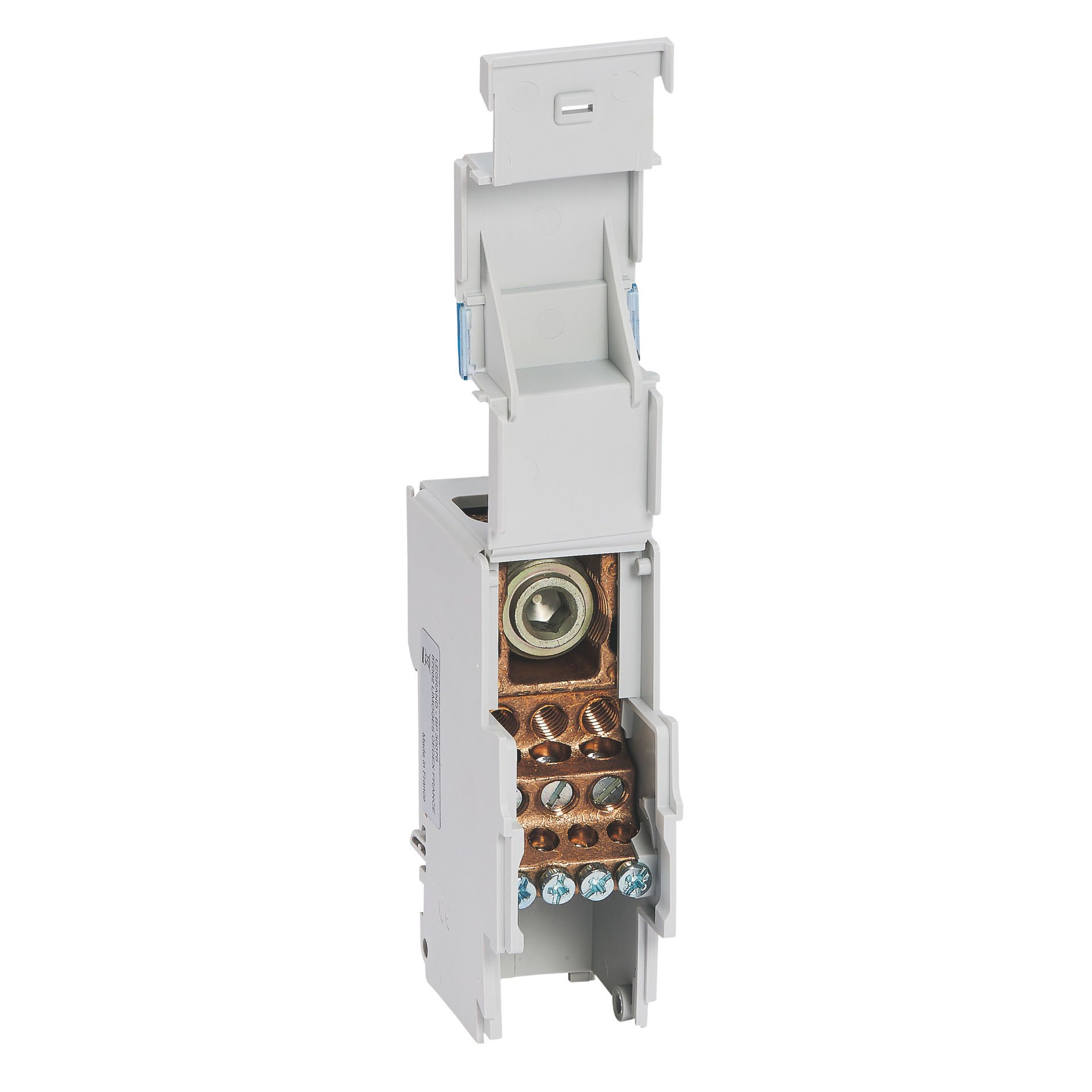 Legrand  Birleştirilebilir modüler dağıtıcı tek kutuplu 250A kapasite 11 bağlantı  LEG-004873