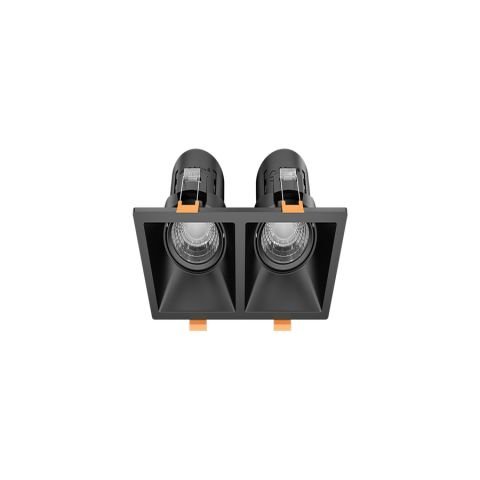 Goya Gy 1737 Siyah Kasa 16W 3000K Sod Cob Led Sıva Altı Armatür