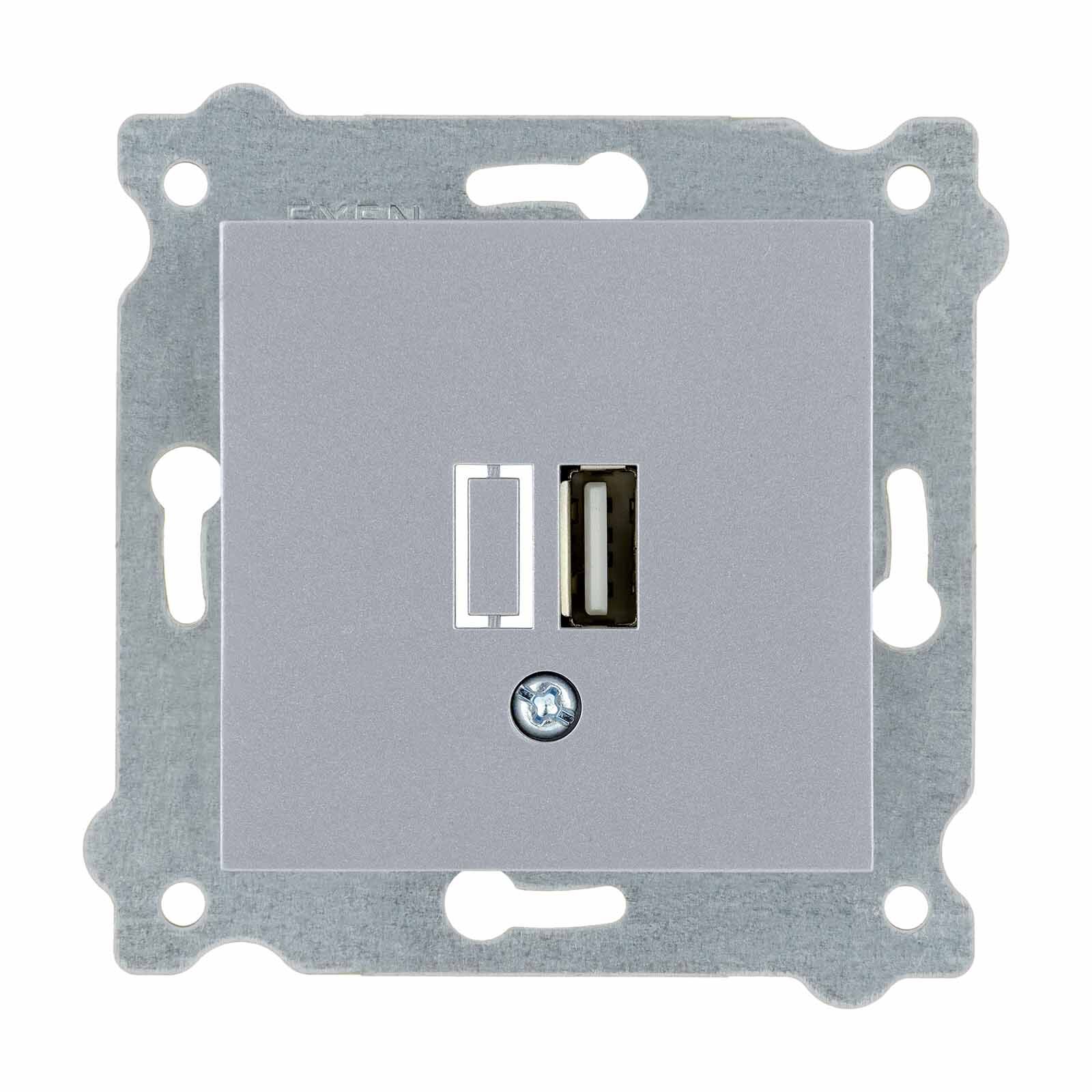 Exen Gümüs Modül+Kapak  Usb Sarj Prizi