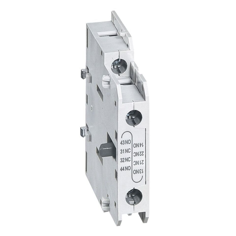 Legrand  CTX³ 3K kontaktör için 1NA+1NK yana montaj yardımcı kontak 9A den 150A'e (AC-3)  LEG-416858