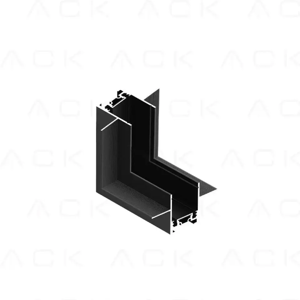 ACK Slım Magnet Ray 90° Dikey Bağlantı Aparatı Sıvaaltı AD45-95000