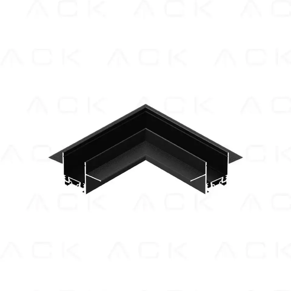 ACK Slım Magnet Ray 90° Yatay Bağlantı Aparatı Sıvaaltı AD45-95100