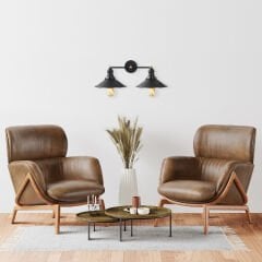 Aydinlatmadunyam Aplik BlackGold Conical-12190