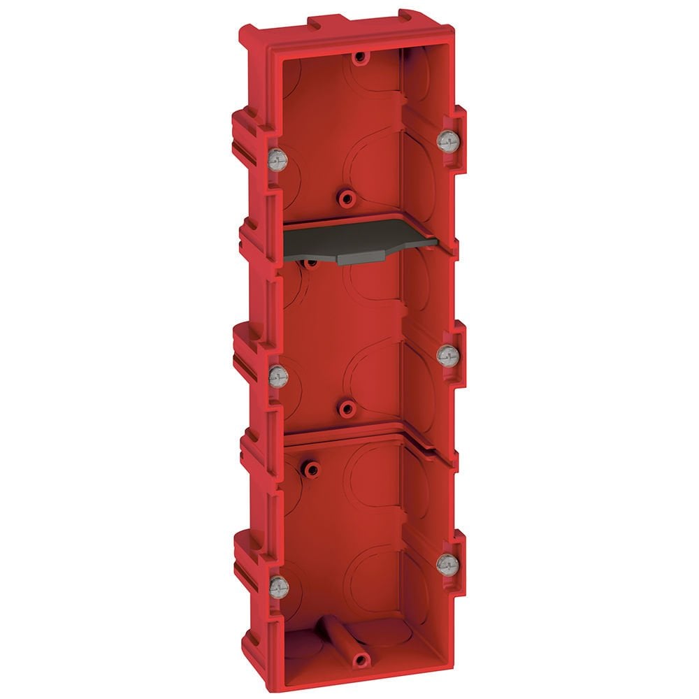Legrand  Batibox örme duvar için Buat Üçlü - 6/8 modül - Derinlik:40mm LEG-080143