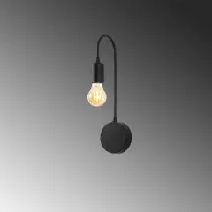Aydinlatmadunyam Aplik Black Baston-Nuw-3280