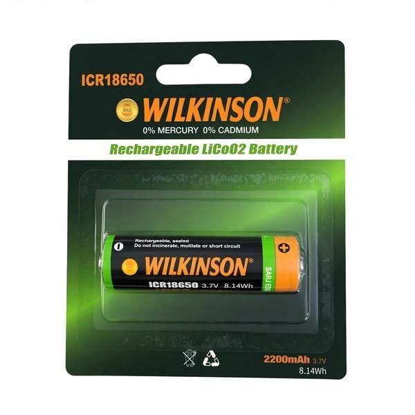 Wilkinson ICR18650 Pil