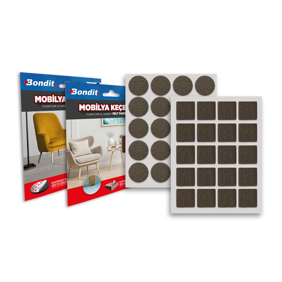 Bondit Mobilya Keçe 25 Mm Kare