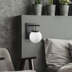 Aydinlatmadunyam Aplik BlackAntiqueWhite Zahar-13113