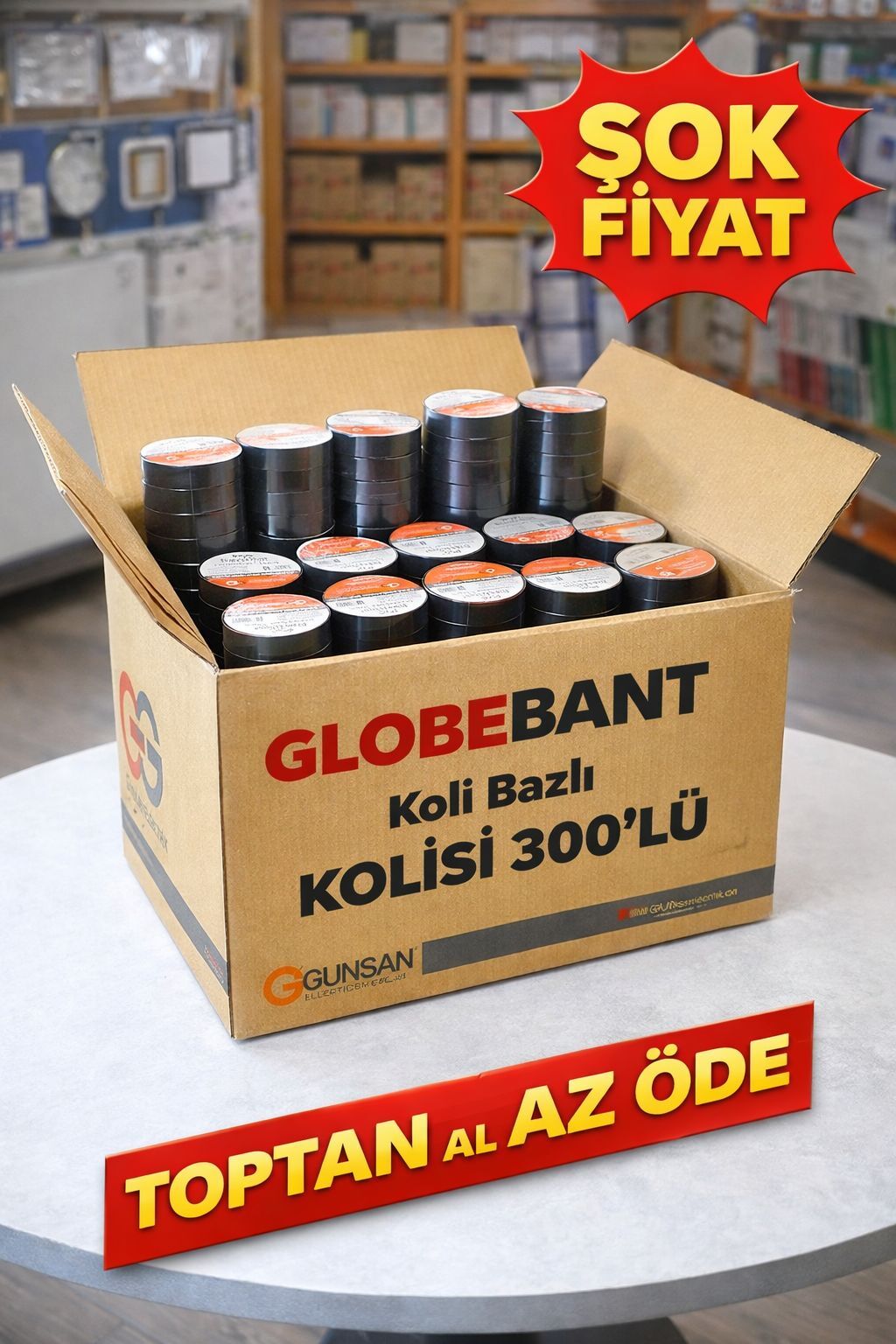 Günsan Siyah Izole Bant