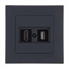 Exen Karell Füme Data+Usb Prizi Jakli (Sarj Edemez) Komple Takim