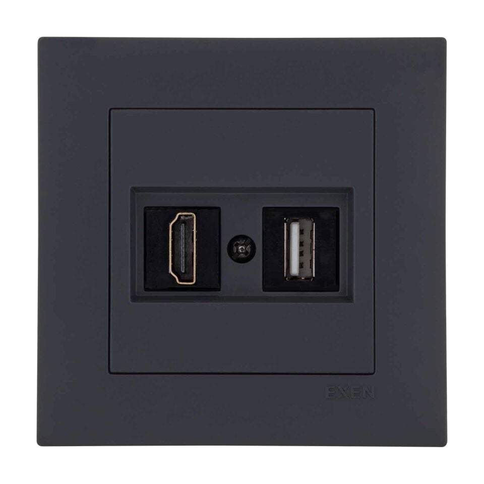 Exen Karell Füme Data+Usb Prizi Jakli (Sarj Edemez) Komple Takim