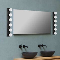 Aydinlatmadunyam Aplik BlackGold Mirro-12235