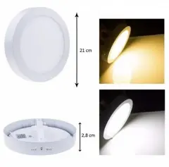 Cata 30w Sıva Üstü Yuvarlak Led Armatür CT-5273 Günışığı