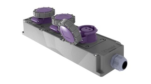 Bemis  2/32A. 24V. 3 Ad. IP67 BG6-101M-1M1M