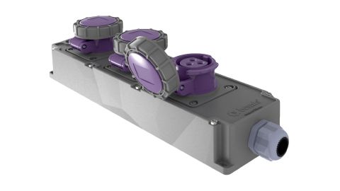 Bemis  3/32A. 24V. 1 Ad. + 3/16A. 24V. 2 Ad. IP67 BG6-101N-1L1L